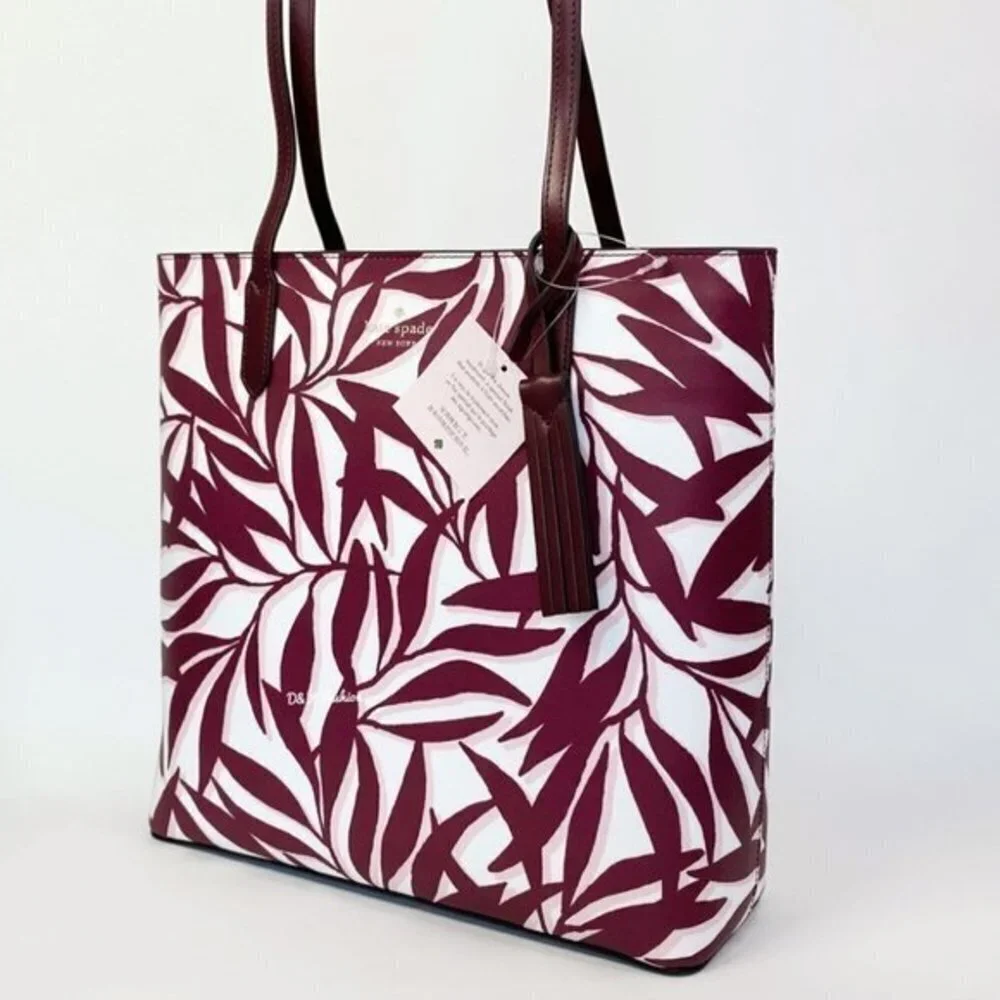 NEW Kate Spade Handbag Jana Tote Bag Foliage Multi